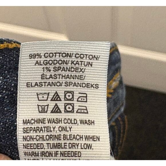 Lucky Jeans 363 Vintage Straight Distressed Men’s Size 33 32 - Picture 7 of 8